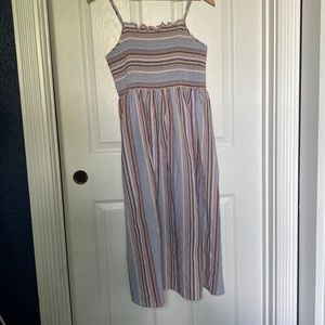 Hem&thread midi dress
